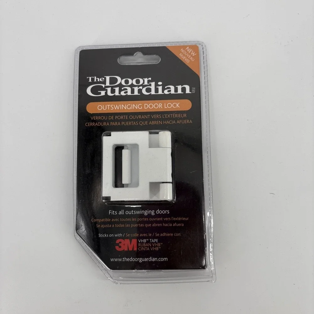 The Door Guardian Inswinging Door Lock SAFETY DEVICE/ CHILDPROOFING